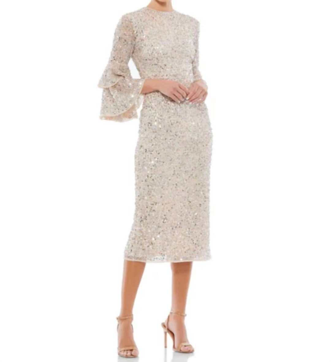 Wholesale 👍 Mac Duggal 👩 women 10802 in Nude 🤩 1 Wholesale 👍 Mac Duggal 👩 women 10802 in Nude 🤩