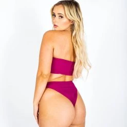 Flash Sale 🔔 Brisea Swim 👩 women Krystina 2.0 Bottoms in Sangria 🤩 -Outlet Mac Duggal Store 24584eb332854025b67522ff00bf739c 1080x