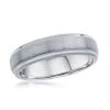 Flash Sale 🛒 Blackjack men Brushed & Polished 6mm Tungsten Ring 🧨