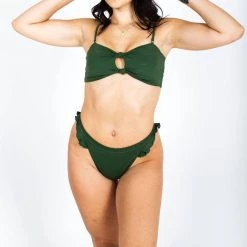 Best Pirce 🥰 Brisea Swim 👩 women Nikki Bottoms in Sativa ⭐