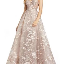 Best reviews of ❤️ Mac Duggal 👩 Womens Embroidered Maxi Evening 👗 Dress 👍