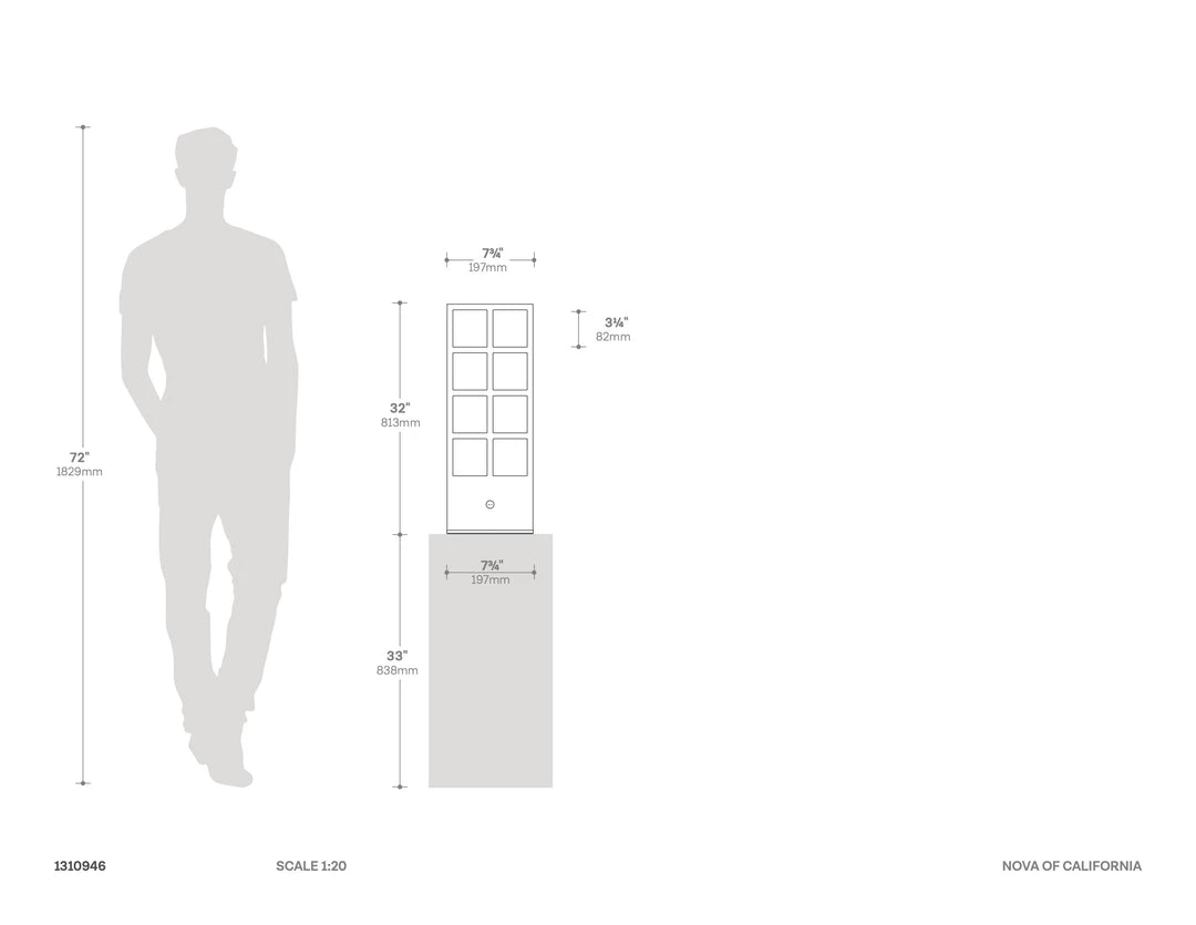 Deals 👏 Nova of California Ventana 20" Accent Table Lamp in Charcoal Gray with Dimmer Switch 👏 5 Deals 👏 Nova of California Ventana 20" Accent Table Lamp in Charcoal Gray with Dimmer Switch 👏 - Image 5