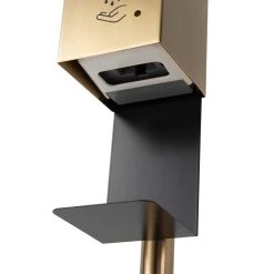 New 🤩 Nova of California Hand Sanitizer 54" Floor Stand Dispenser in Brushed Brass with touchless powermist feature ⌛ -Outlet Mac Duggal Store bac2b88328be476f86f86849ce1dffd9 a0cc9a86 da44 4e0c a64a 8053c68cf1dd 1080x