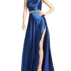 Promo 😀 Mac Duggal 👩 Womens Embellished Long Evening 👗 Dress 😀
