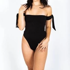 Cheap 😉 Brisea Swim 👩 women Kenzie One Piece in Black 👏