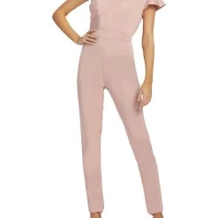 Best deal 🔔 Mac Duggal 👩 Womens Gathered One Shoulder Jumpsuit ⭐